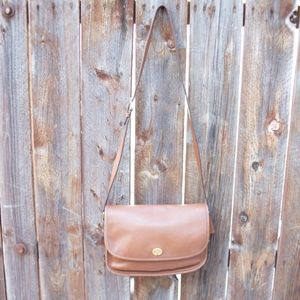 Vintage Coach City Bag #9790 British Tan